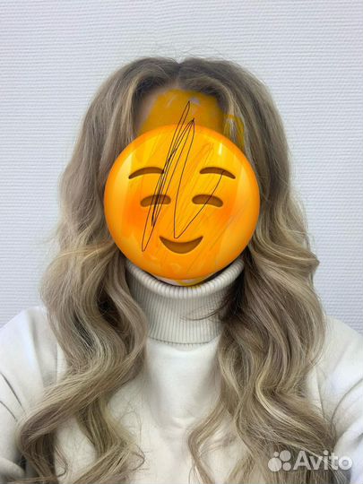 Волосы натуральные бу 45 см