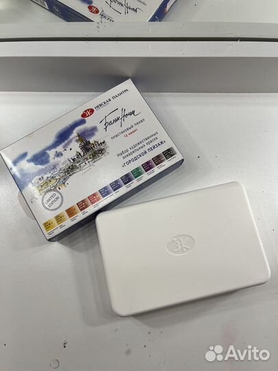 Акварель невская палитра 12 цветов