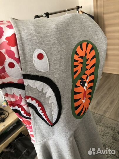 Full zip hoodie bape