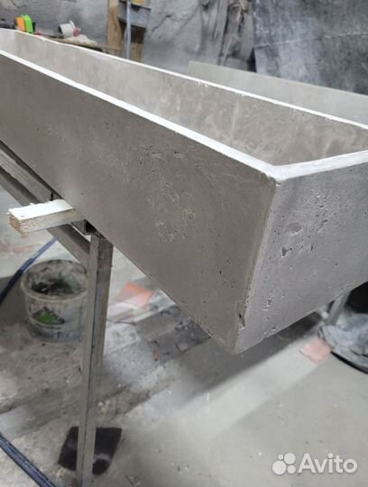 Бетонные кашпо