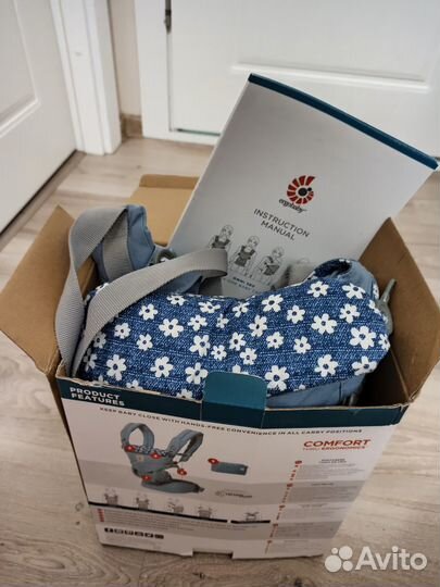 Эргорюкзак-слинг с рождения и до 20 кг