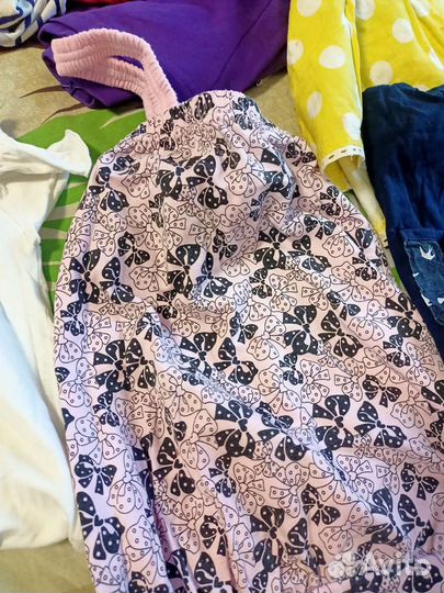 Детские вещи пакетом для девочки 110