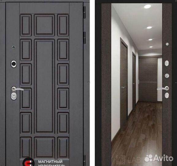 Дверь входная Венге шумо-изоляционная