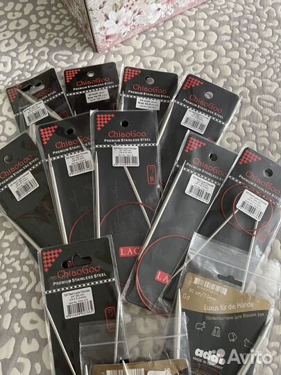 Спицы для вязания addi и chiaogoo