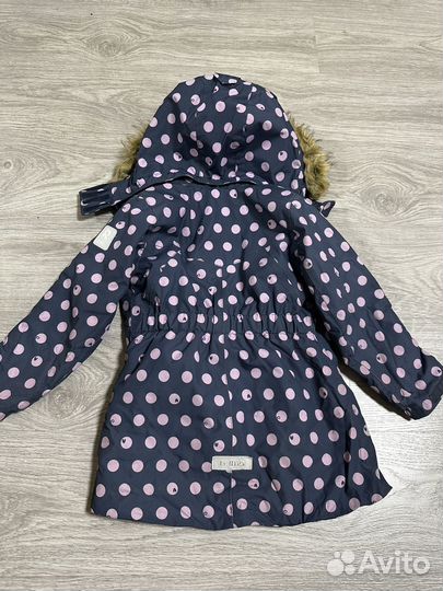 Куртка удлиненная зимняя reima 110