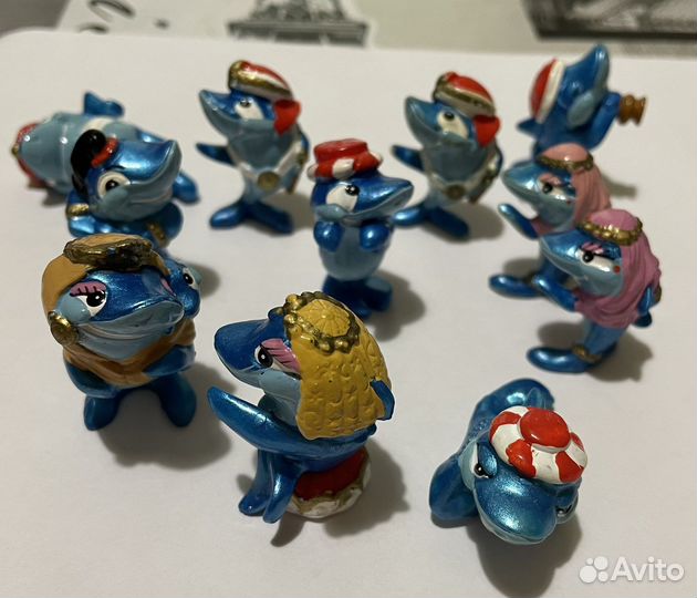 Игрушки из киндер сюрприза из 90-х годов