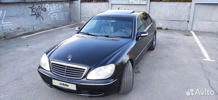 Mercedes-Benz S-класс 3.7 AT, 2004, 290 000 км