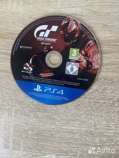 Диски horizen zero dawn и gran turismo для ps4