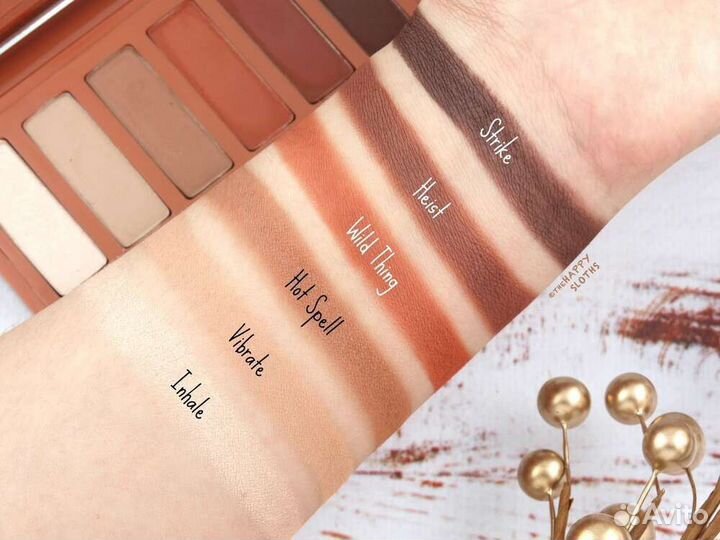Палитра теней Urban Decay Naked Petite Heat
