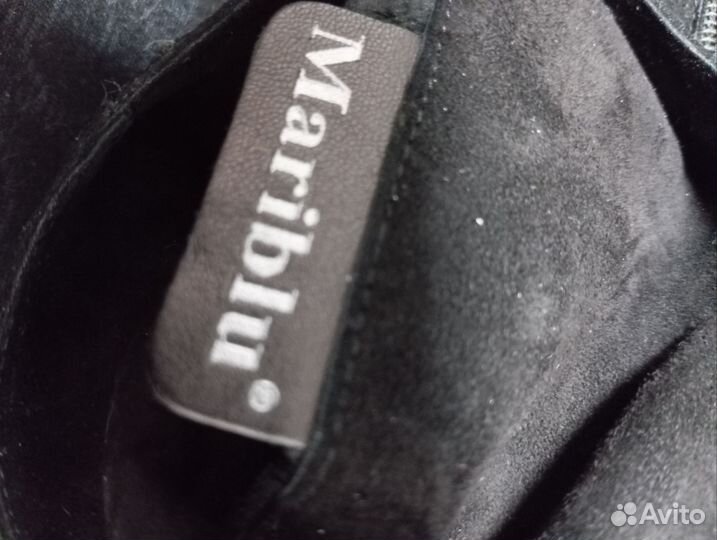 Зимние женские сапоги 38 натуральная замша