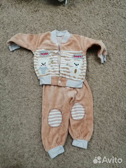 Вещи пакетом на мальчика 62 по 74