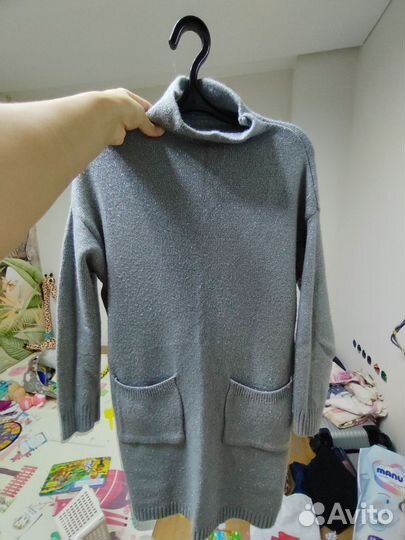 Платье теплое женское