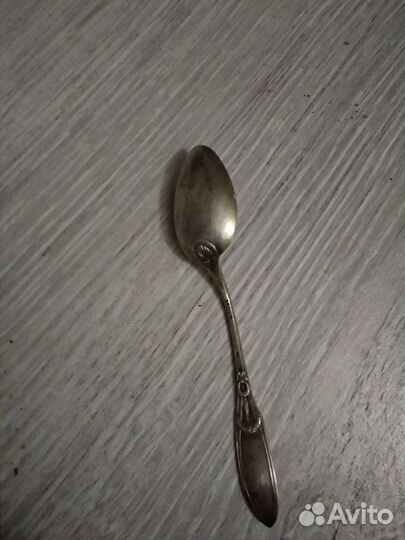 Ложка кофейная серебряная
