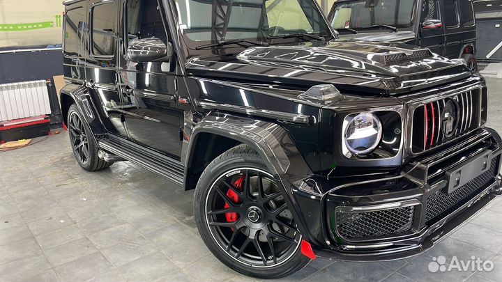 Крышки зеркал на Mercedes G63 Brabus