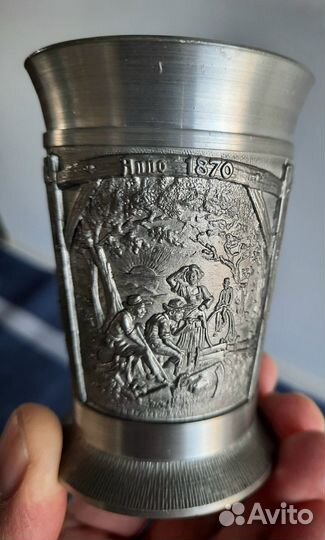 Оловянный стакан