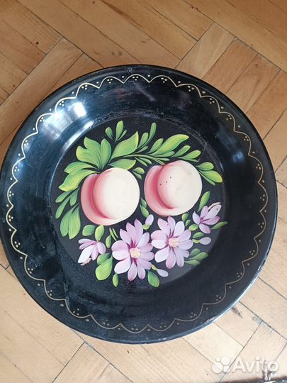 Поднос металлический СССР