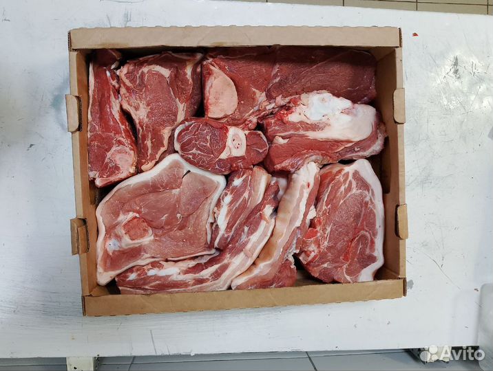 Мясной микс говядина и свинина в наборах