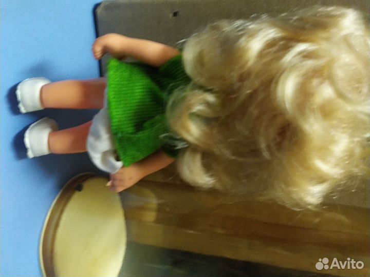 Кукла ГДР копытка пупс СССР