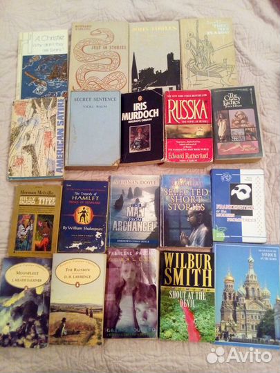 Много книг на англ разных жанров