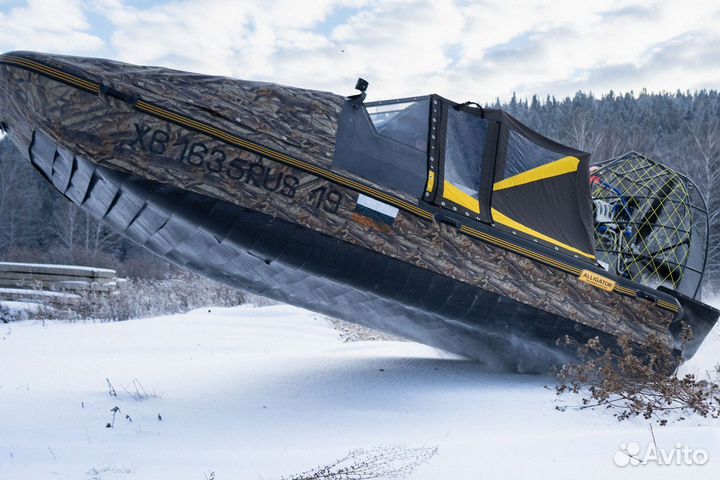 Аэролодка raptor 590 с лестницей ныряльщика