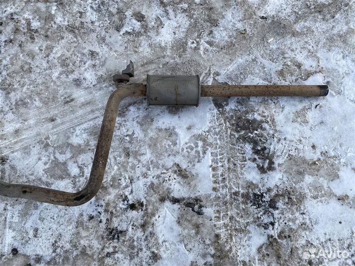 Глушитель основной Skoda Octavia A7 2013-2019