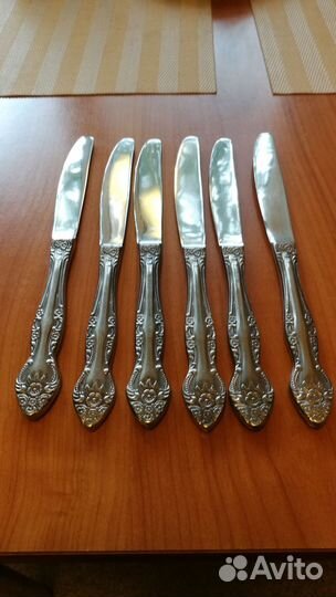 Ножи нержавеющая сталь 6 штук