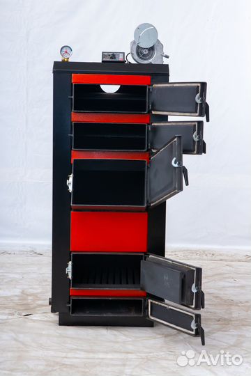 Твердотопливный котел длительного горения