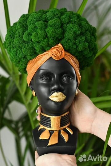 Кашпо африканка