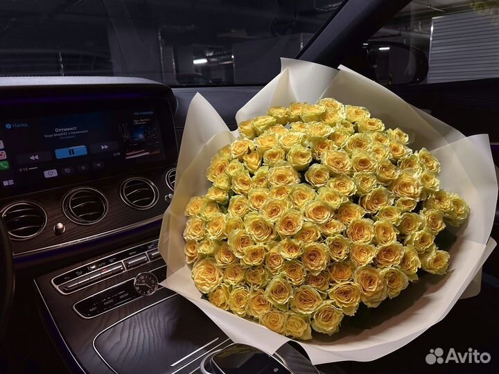 101 роза букет