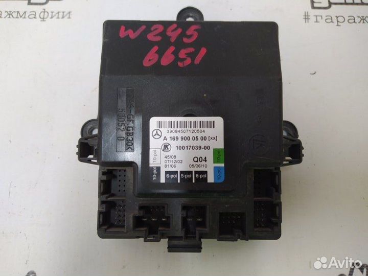 Блок управления дверью передний левый