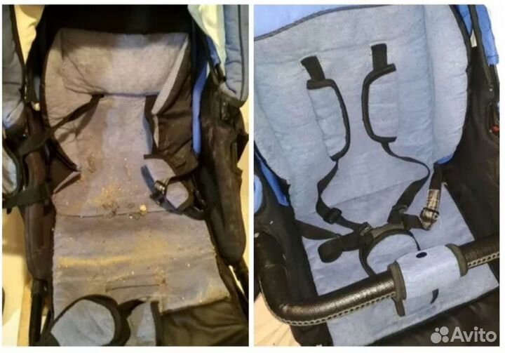 Химчистка детских колясок, автокресел