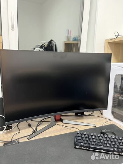 Монитор MSI Optix AG32C, 1920*1080, 165 Гц