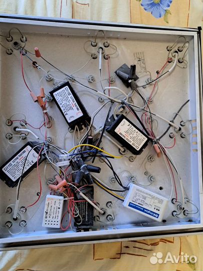 Люстра потолочная светодиодная с пультом