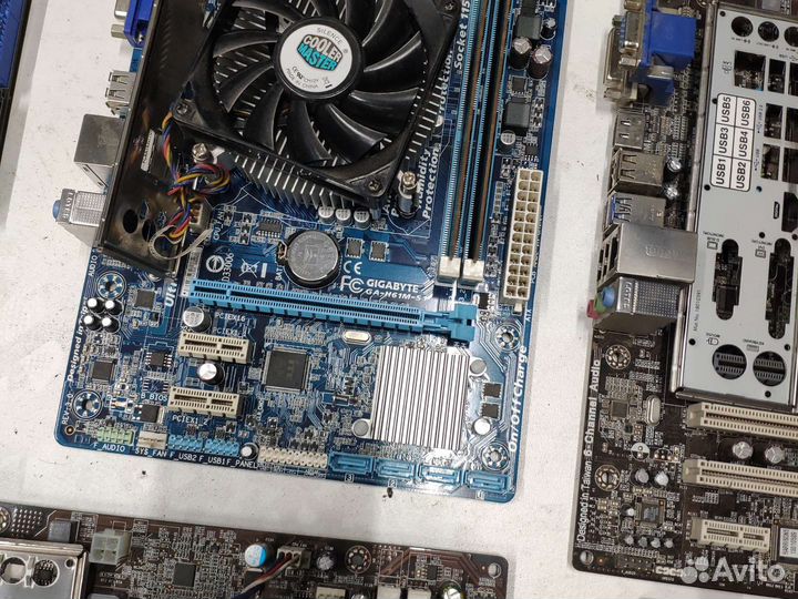 Материнская плата 1155 с процессором