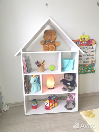 Кукольный домик детский стеллаж