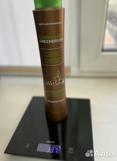 Нанопластика Happy Hair GreenBrush