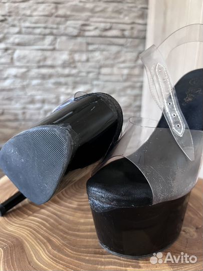 Туфли стрипы двойки