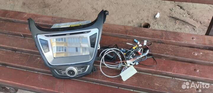 Магнитола hyundai elantra 5