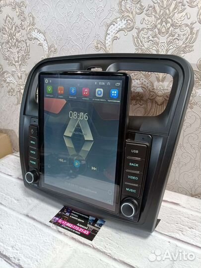 Магнитола Renault Logan 2 android Tesla