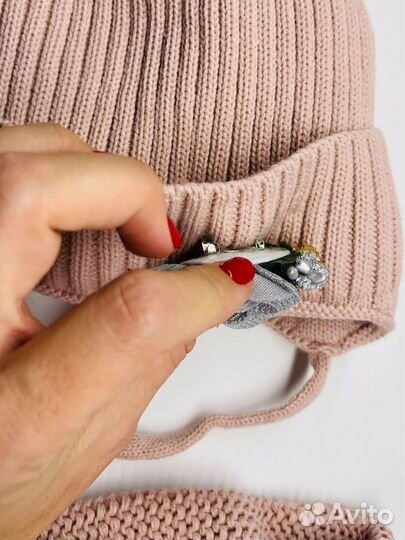 Шапка и снуд Elfoxo для девочки 53-56 новая