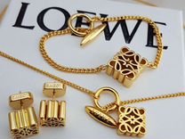 Loewe серьги, подвеска, браслет