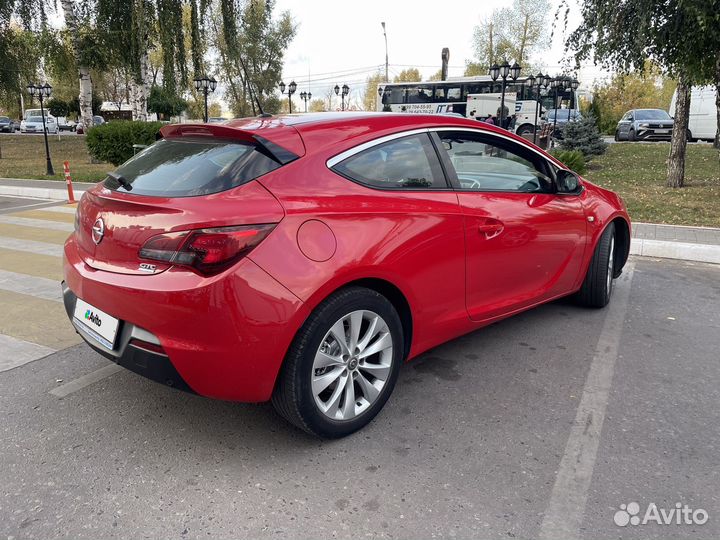 Opel Astra GTC 1.4 AT, 2012, 126 000 км