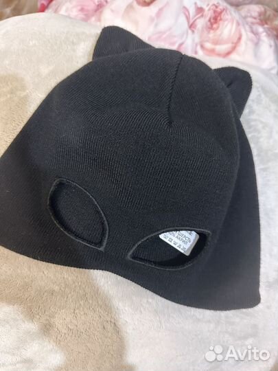 Шапка женская кошка