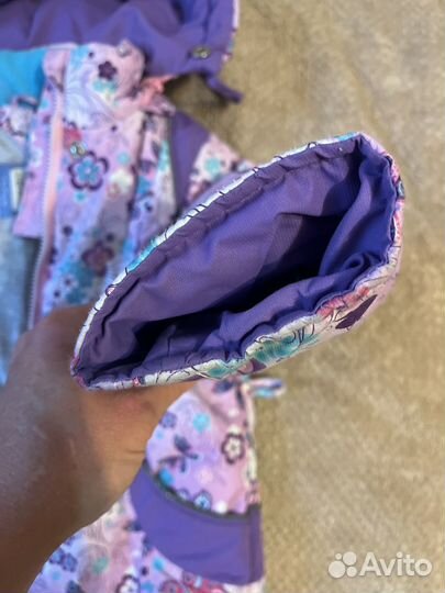 Зимний костюм для девочки 92