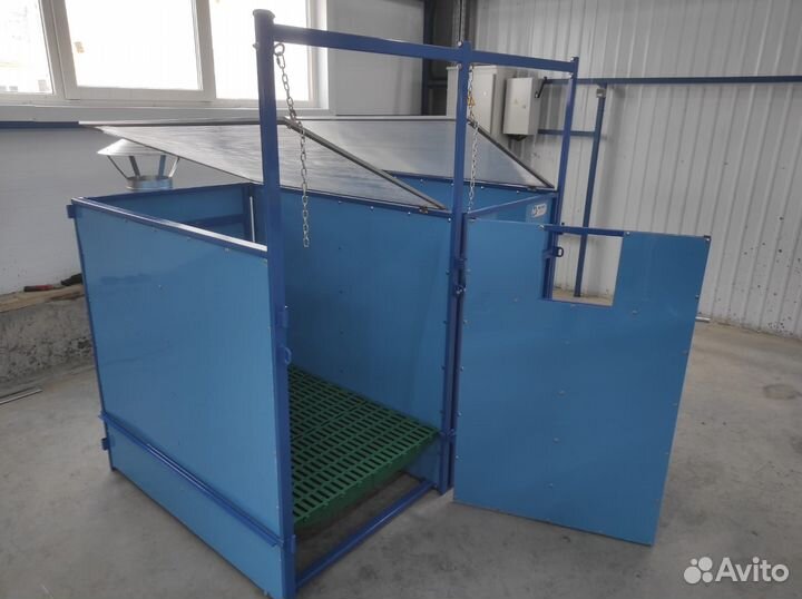 Сушилка для телят. Бокс для сушки