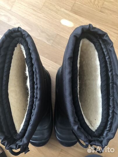 Сапоги на шерсти, 46, очень легкие