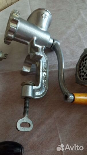 Мясорубка ручная СССР чугунная