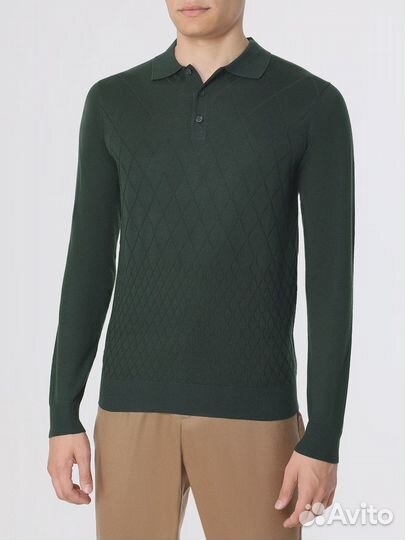 Поло из тенселя и шерсти Cudgi