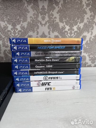 Игровые диски на ps4