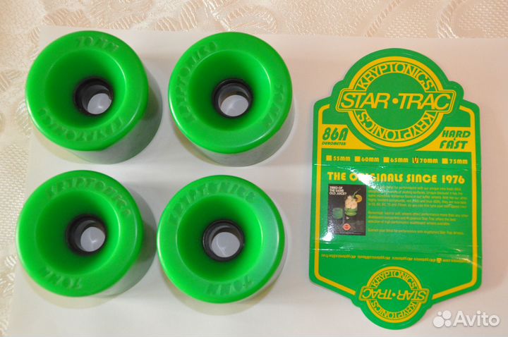 Колёса для Лонгборда Kryptonics Star Trac 86A 70mm
